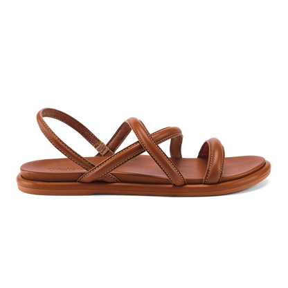 Tiare Strappy Women’s Leather Sandals - Fox | Women OluKai on sale