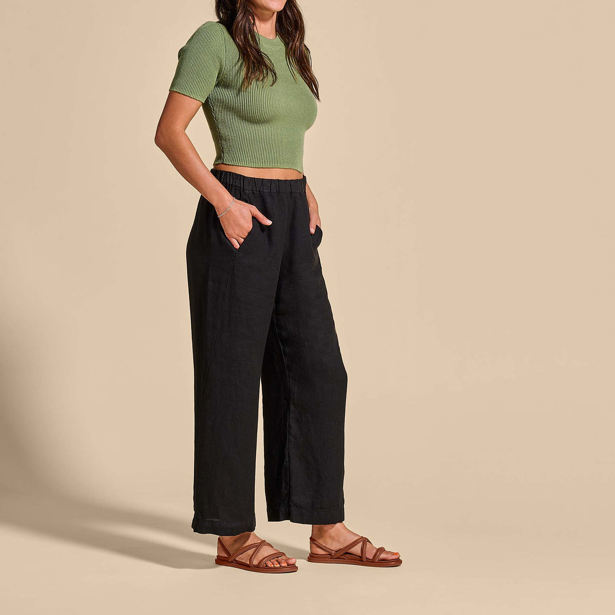 Tiare Strappy Women’s Leather Sandals - Fox | Women OluKai on sale