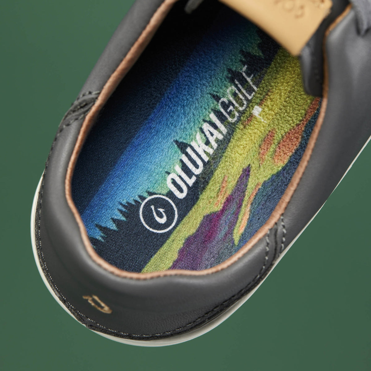 Wailea Women’s Waterproof Leather Golf Shoes - Stone | Women OluKai near me