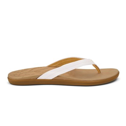 Bright White / Golden Sand
